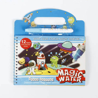 Montessori - Magical Water Painting Book - Shop Jobie