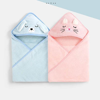 Cartoon Animal Baby Bath Towels - Shop Jobie