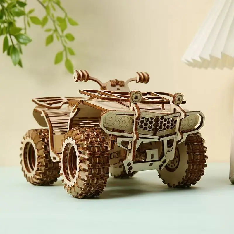 3D Wooden Puzzle DIY Kits - Seaside ATV Dune Buggy - 417pc