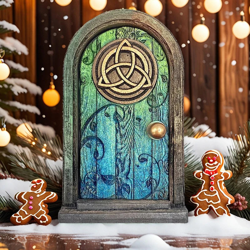 Miniature Leprechaun Approved Garden Fairy Door!