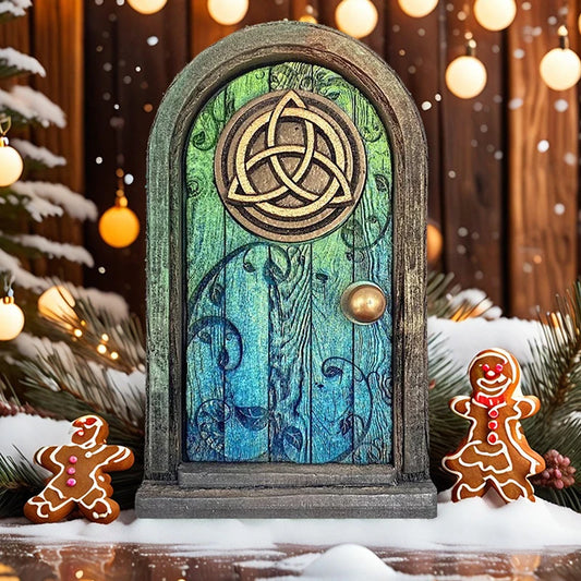 Miniature Leprechaun Approved Garden Fairy Door!