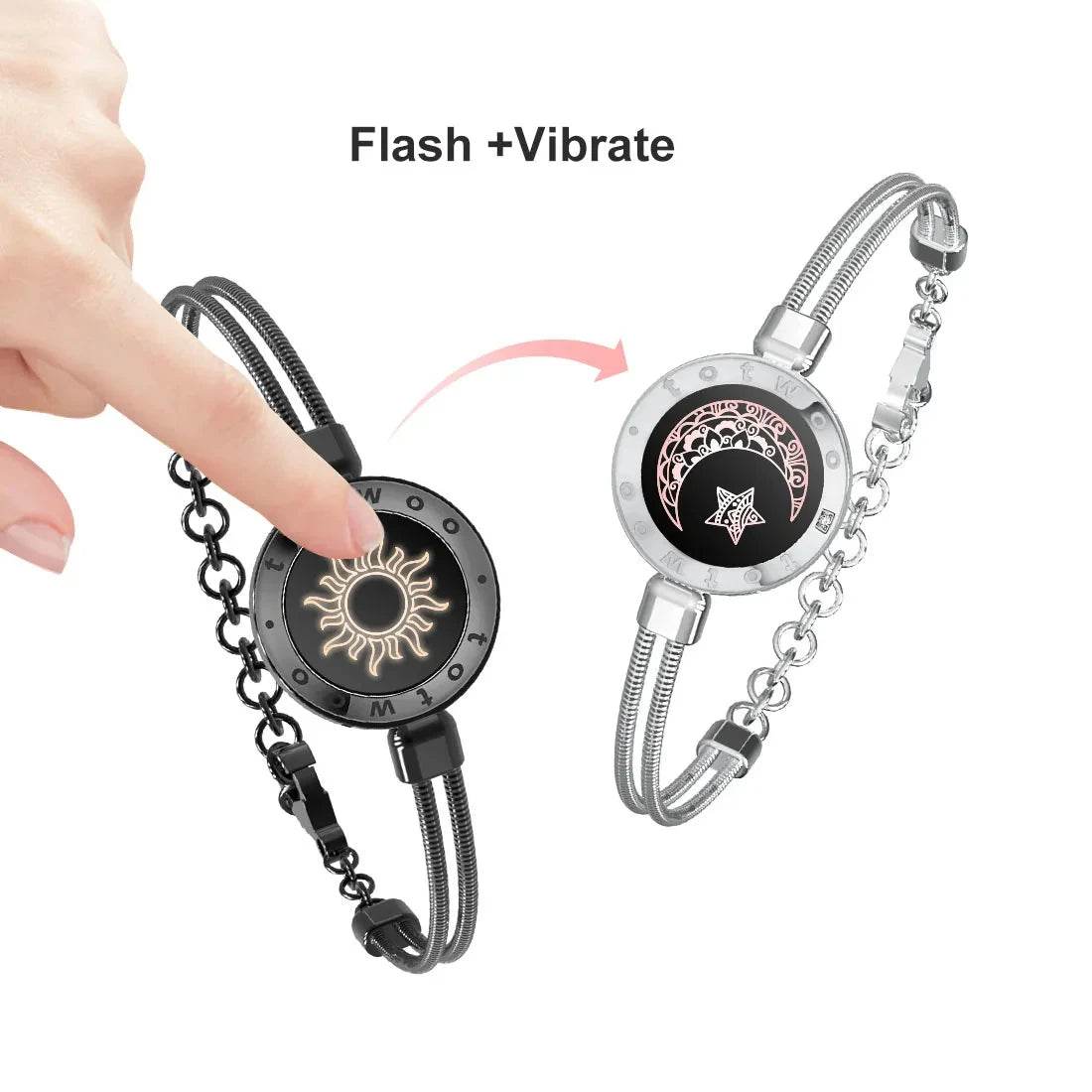 Couples Long Distance Touch Bracelets - Shop Jobie