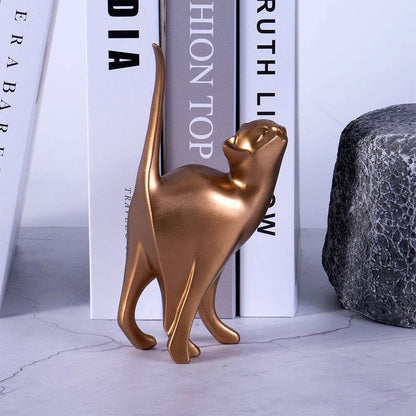 Golden Couples Cat Figurine - Shop Jobie