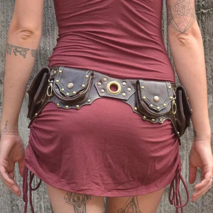 Medieval Steampunk Utility Waist Belt