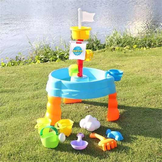 Sand Water Table w/Beach Toys