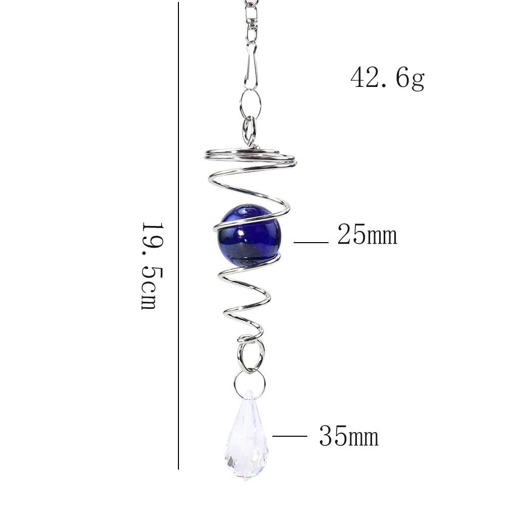 Rotating Spiral Tail Wind Spinner Chimes - Shop Jobie
