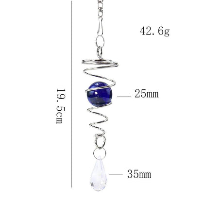 Rotating Spiral Tail Wind Spinner Chimes - Shop Jobie