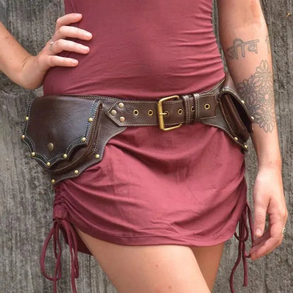 Medieval Steampunk Utility Waist Belt