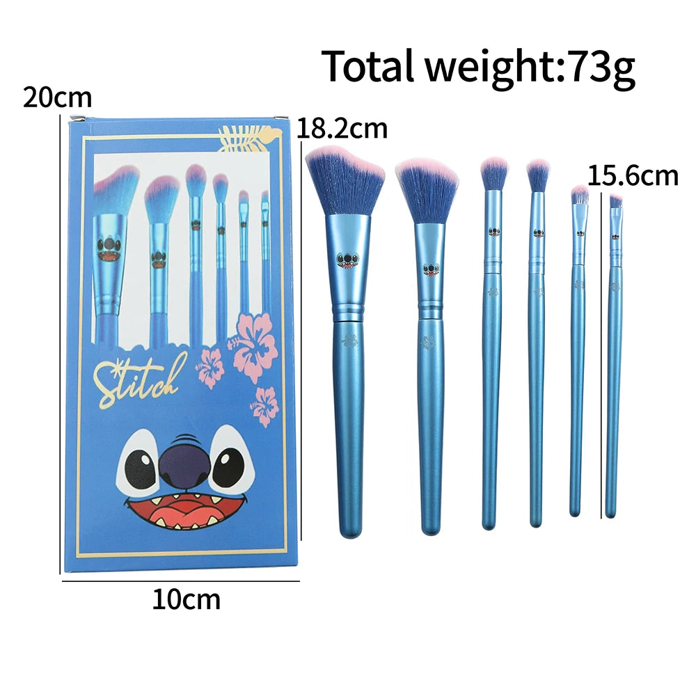 Stitch Makeup Brush Cosmetic Set