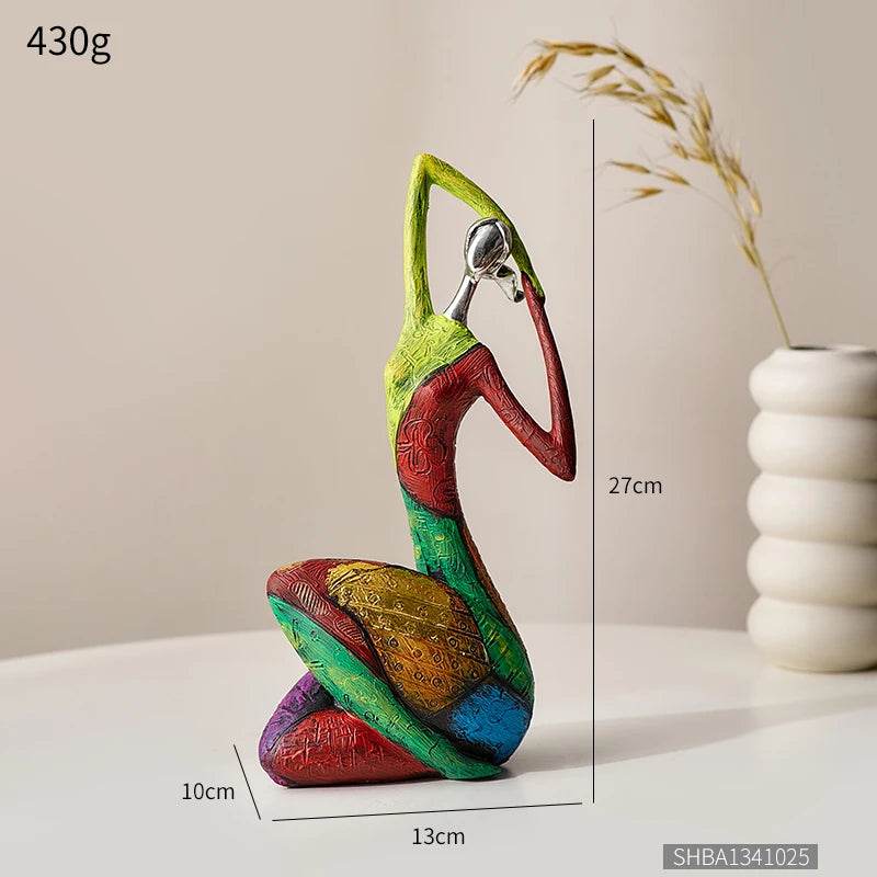 Exotic Abstract Art Woman Figurine - Shop Jobie
