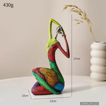 Exotic Abstract Art Woman Figurine - Shop Jobie