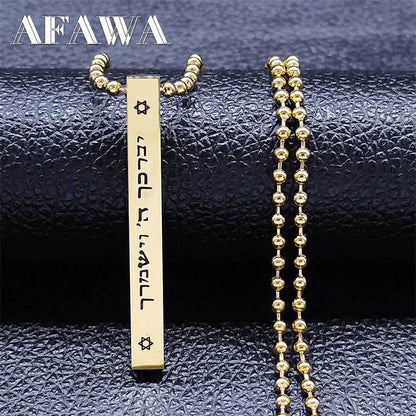 Jewish Hexagram Necklace - Shop Jobie