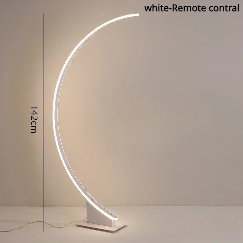 Minimalistic Arched Floor Lamp
