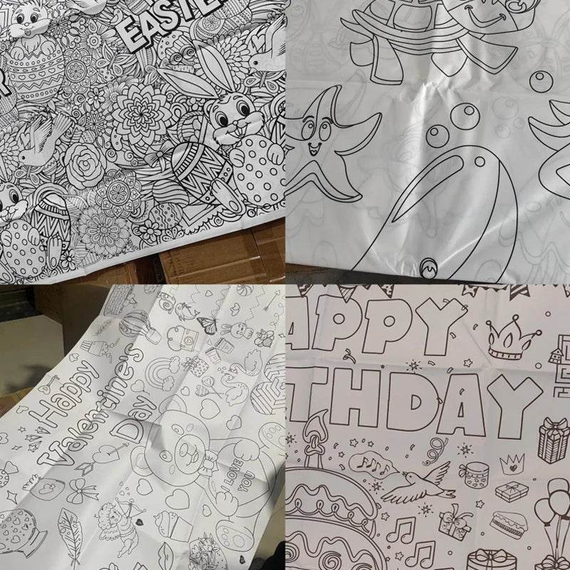 DIY - Space Sticky Coloring Paper - Shop Jobie