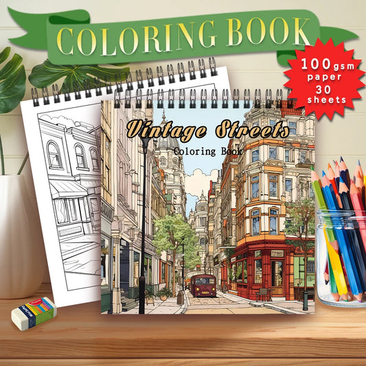 Adult Coloring Book - 30 Sheets