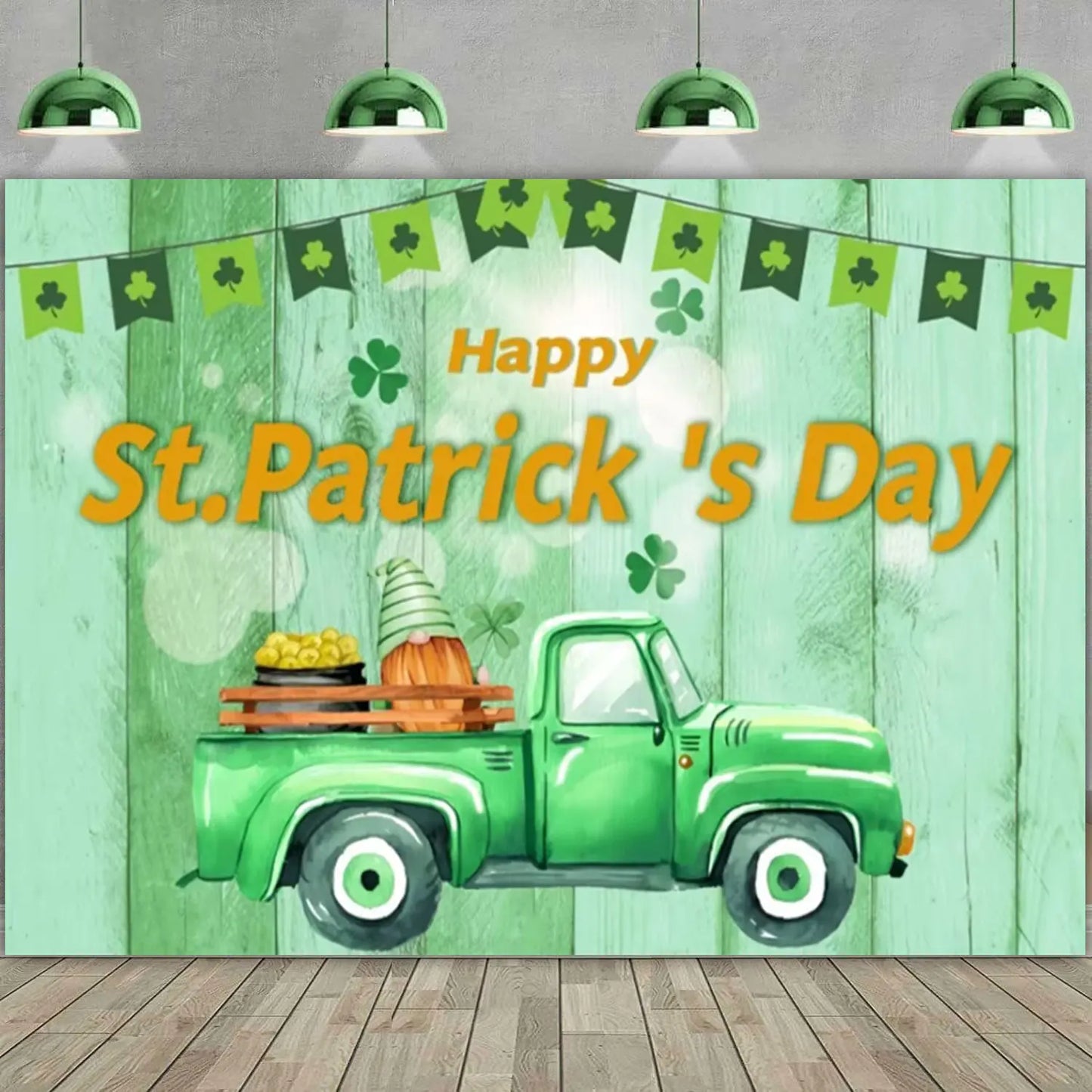St. Patrick’s Day Photography Backdrop & Party Prop