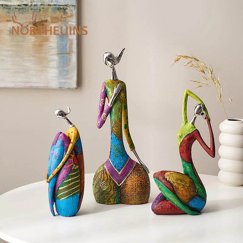 Exotic Abstract Art Woman Figurine - Shop Jobie