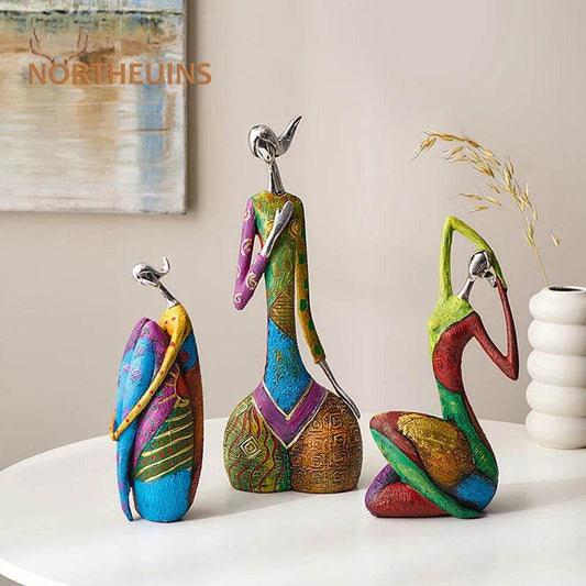 Exotic Abstract Art Woman Figurine - Shop Jobie