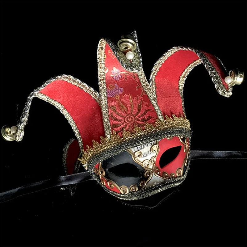 Mardi Gras & Masquerade Half Face Venetian Mask