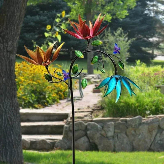 Wind Spinner - Butterflies & Flowers - Shop Jobie