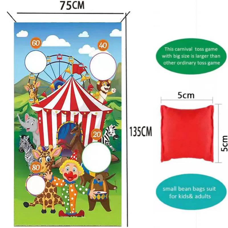Carnival Party Game - Bean Bag Toss - Shop Jobie