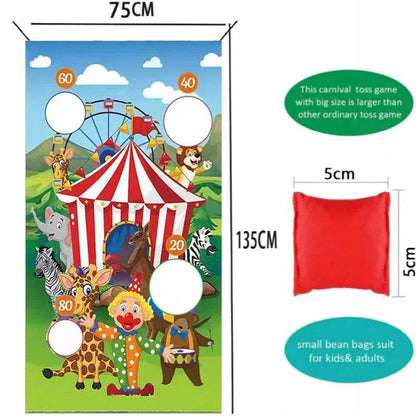 Carnival Party Game - Bean Bag Toss - Shop Jobie