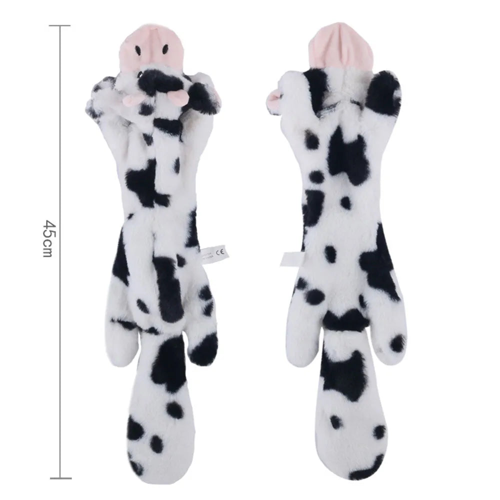 Adorable Animal No-Stuffing Dog Toy with Squeakers
