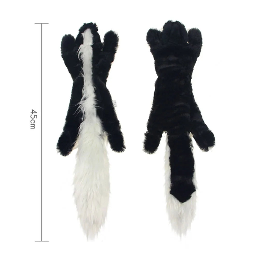 Adorable Animal No-Stuffing Dog Toy with Squeakers
