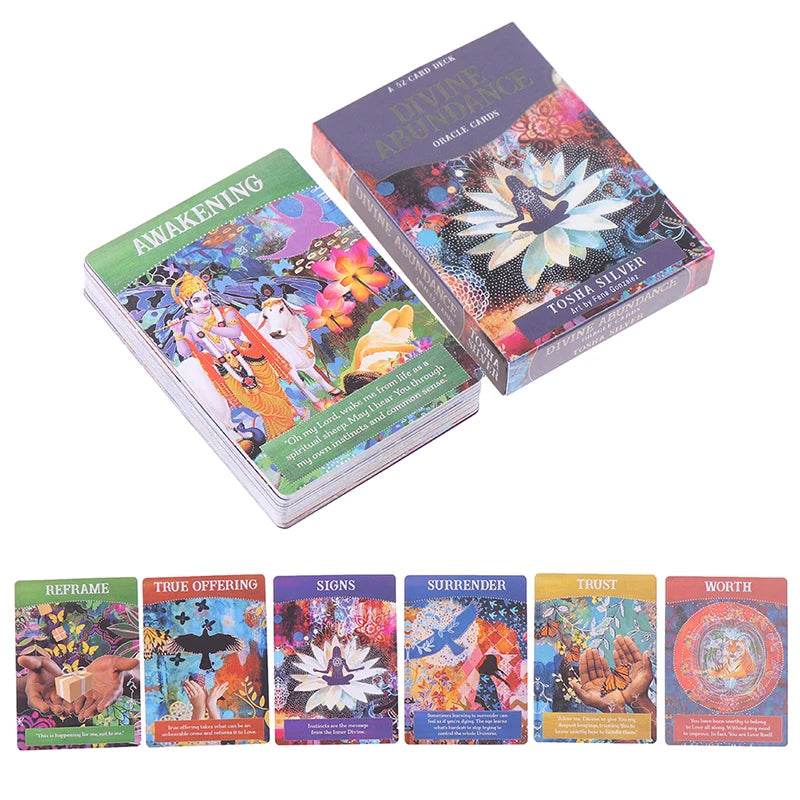 Divine Abundance Oracle Deck - Shop Jobie