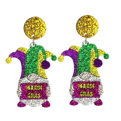 Mardi Gras Carnival -  Earrings