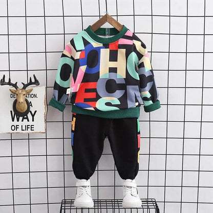 Casual Pullover & Pant 2Pc Sports Tracksuit Sets - Shop Jobie