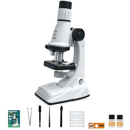 Childrens Pocket Microscope Kit w/LED Light