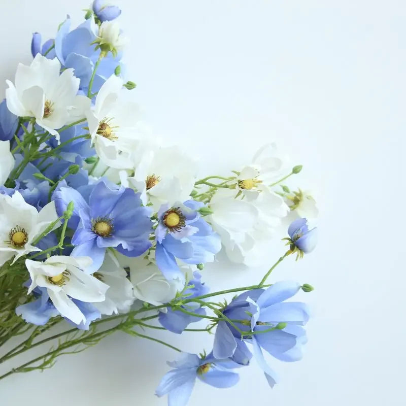 Silk Flower Bouquet - Single Branch Gesang Flower