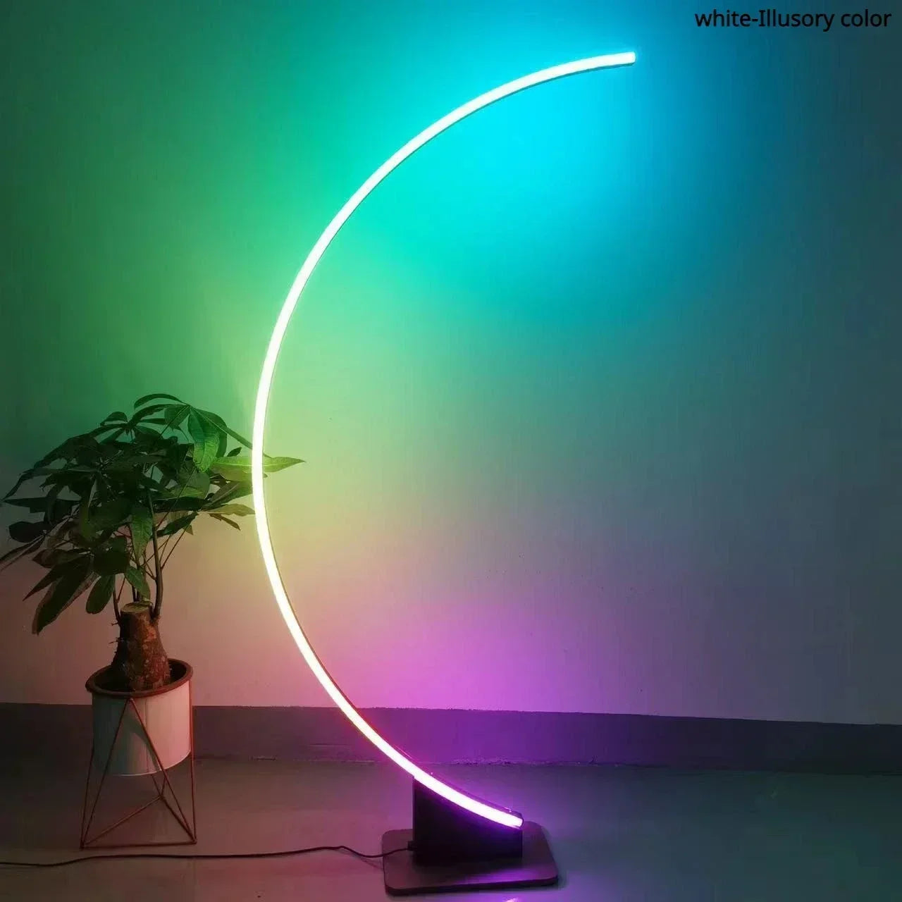 Minimalistic Arched Floor Lamp