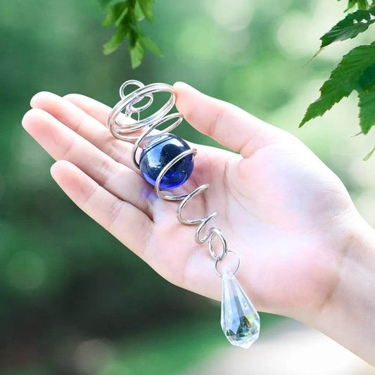 Rotating Spiral Tail Wind Spinner Chimes - Shop Jobie