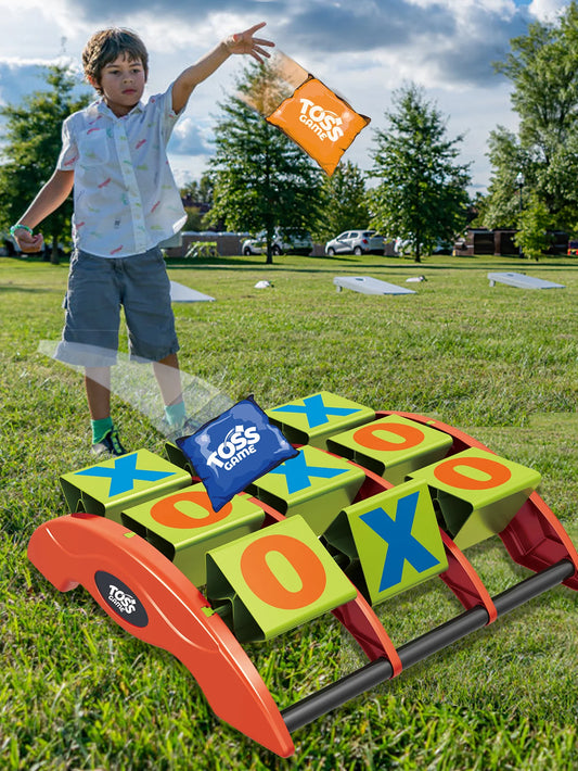 Outdoor Toys - Nine-Square Grid Sandbag Game