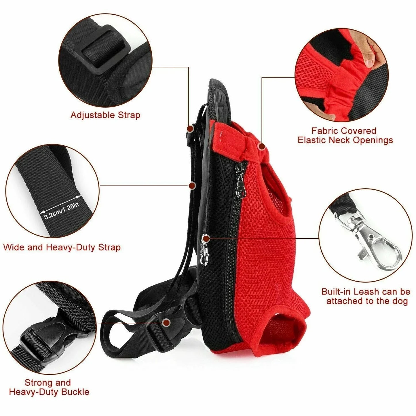 Outdoor Pet Dog Carrier Backpack