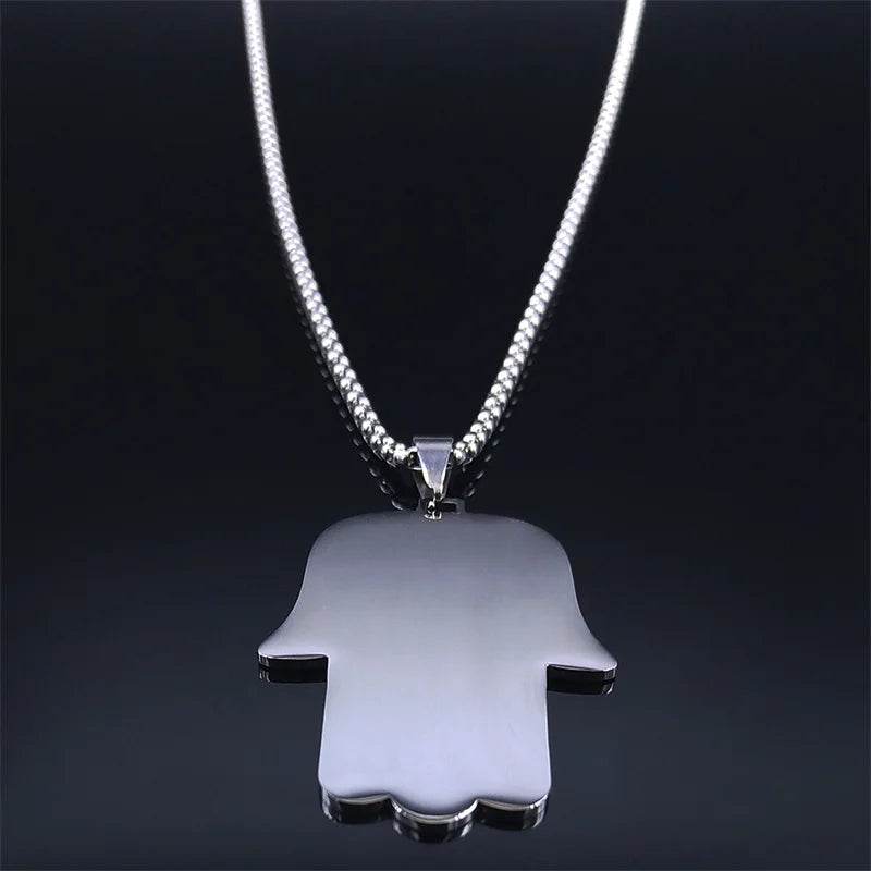 Hamsa Hand Fish Eyes Necklaces - Shop Jobie
