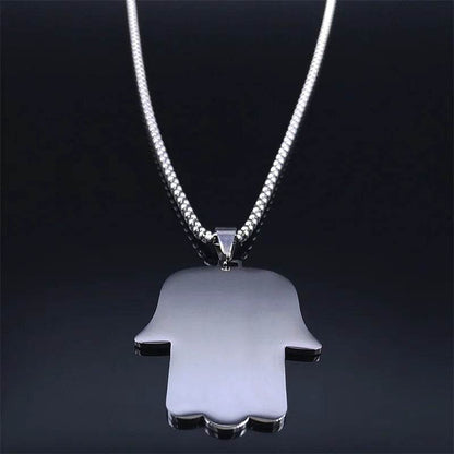 Hamsa Hand Fish Eyes Necklaces - Shop Jobie