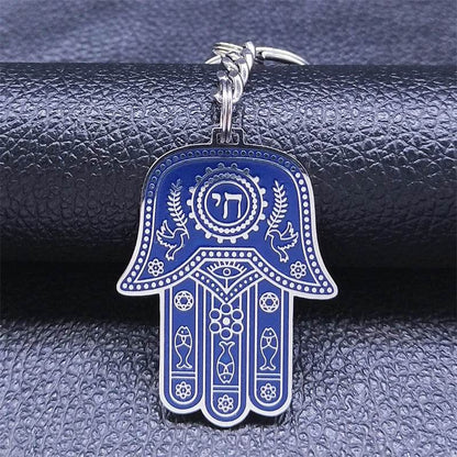 Hamsa Hand Fish Eyes Necklaces - Shop Jobie