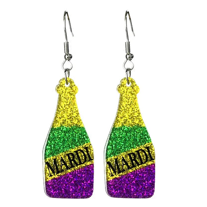 Mardi Gras Carnival -  Earrings