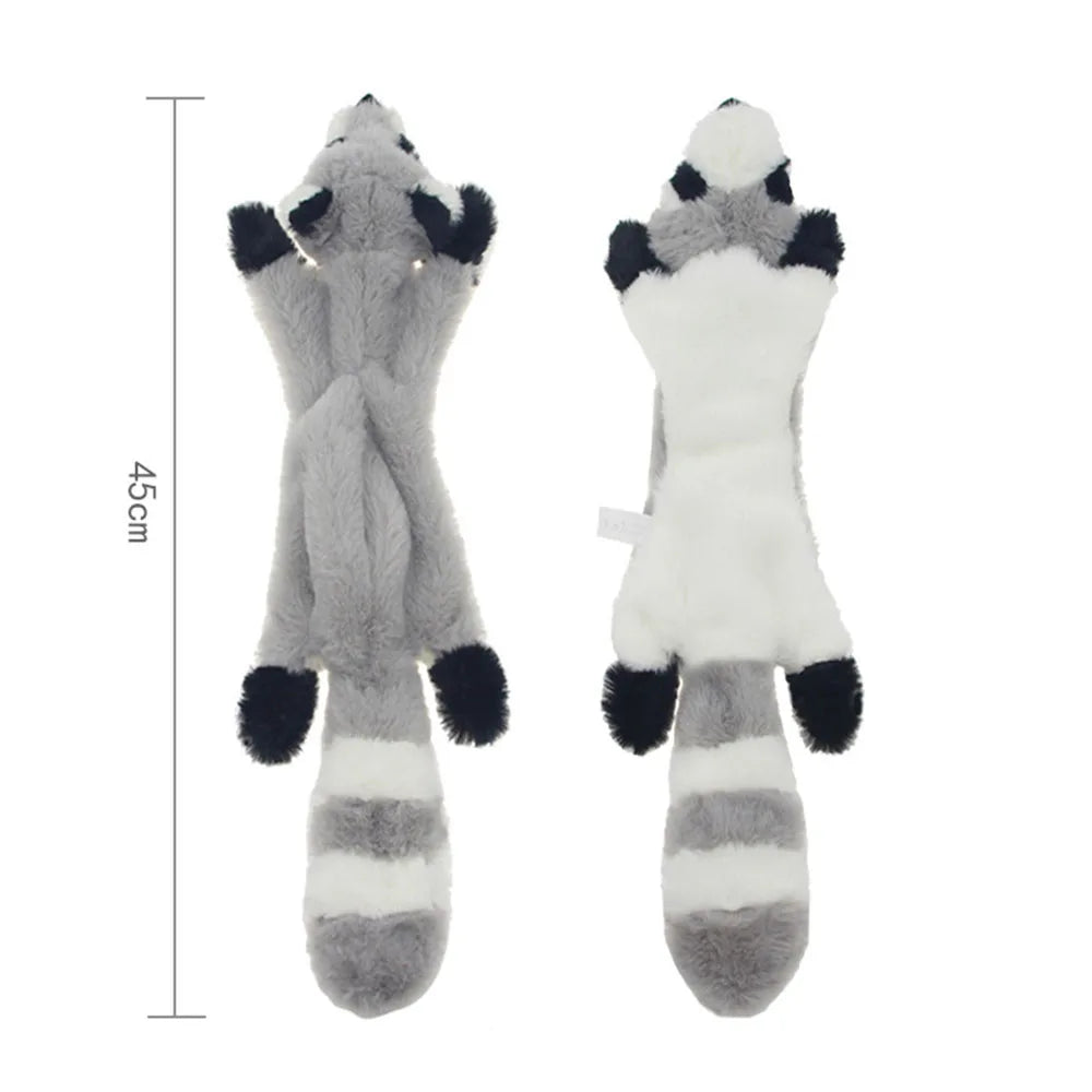 Adorable Animal No-Stuffing Dog Toy with Squeakers