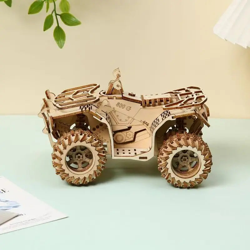 3D Wooden Puzzle DIY Kits - Seaside ATV Dune Buggy - 417pc