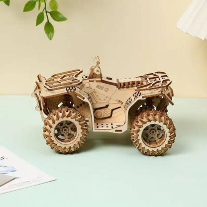 3D Wooden Puzzle DIY Kits - Seaside ATV Dune Buggy - 417pc