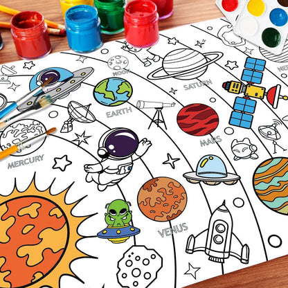 DIY - Space Sticky Coloring Paper - Shop Jobie