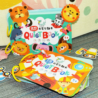 Montessori Style Activity Book - Animals & Nature