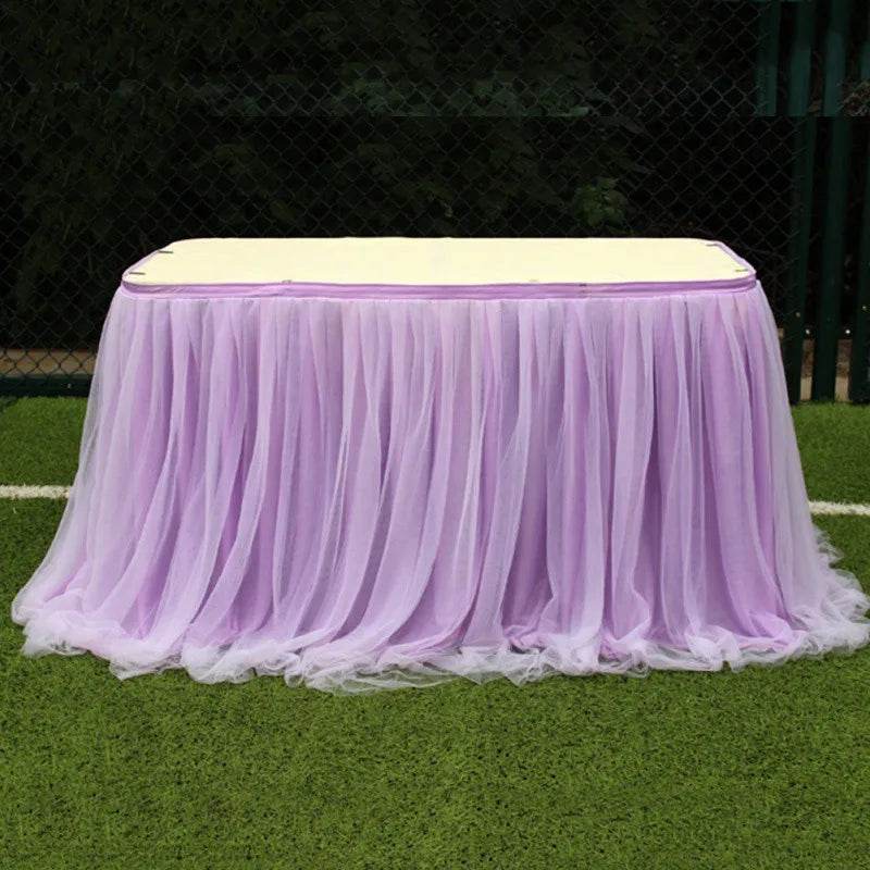 Tulle Table Skirts - Party Decor - Shop Jobie