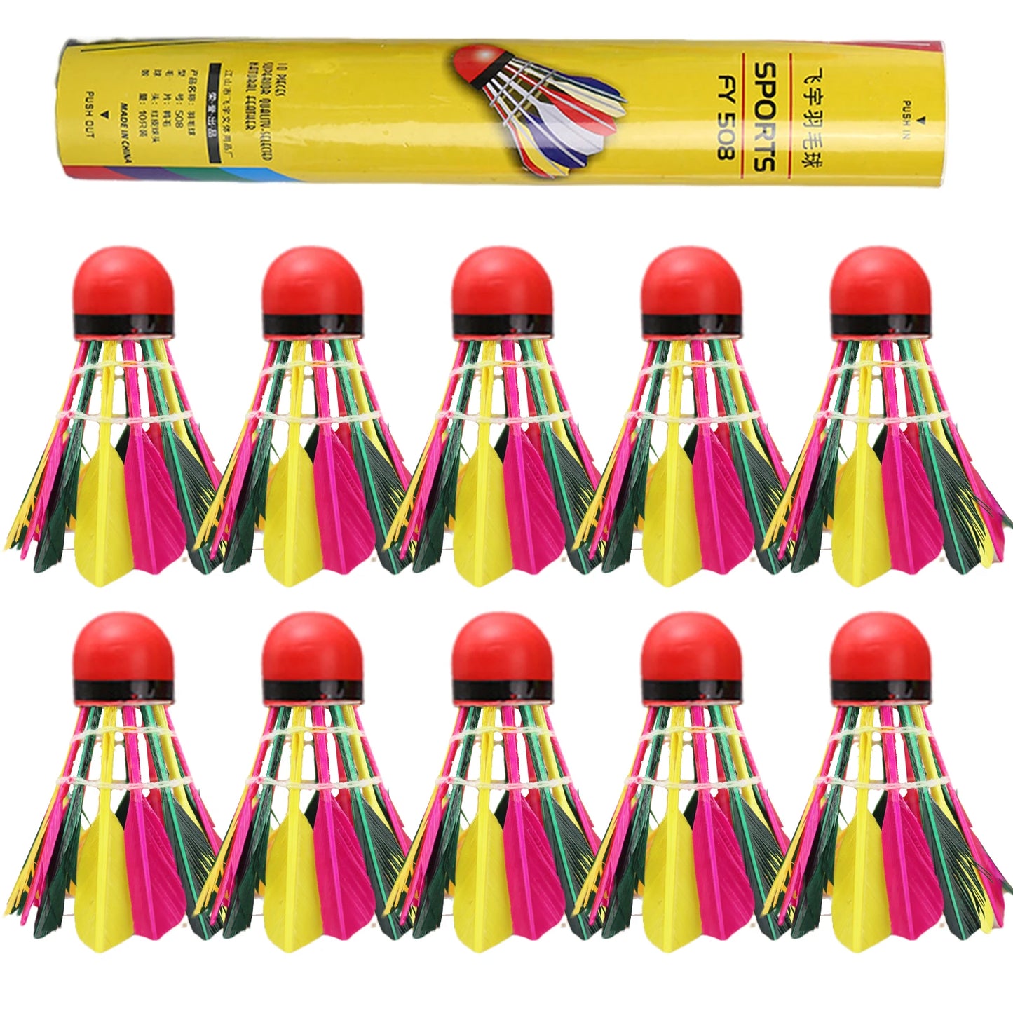 Pro Natural Duck Feather Badminton Shuttles