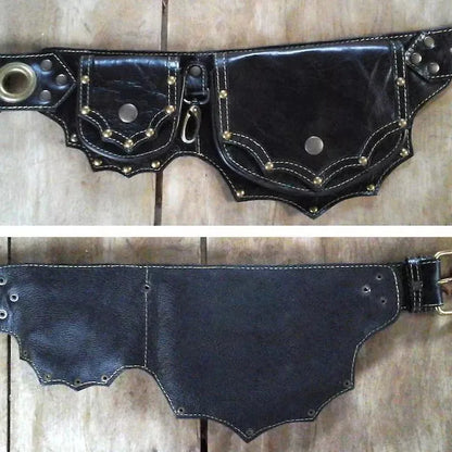 Medieval Steampunk Utility Waist Belt