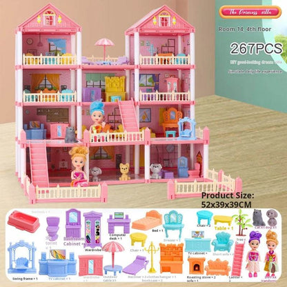 3D DIY Dream Princess Castle - Shop Jobie